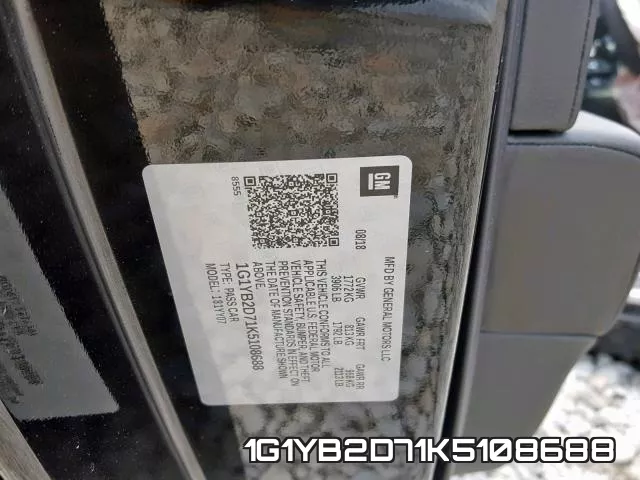 1G1YB2D71K5108688 фото 2