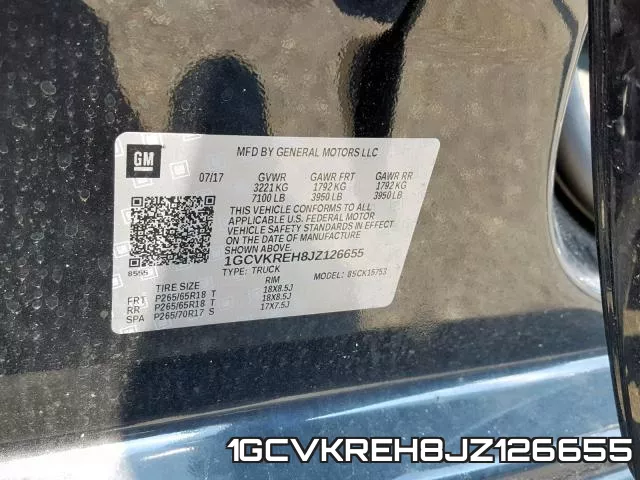 1GCVKREH8JZ126655 фото 2