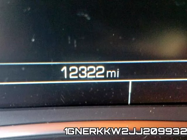 1GNERKKW2JJ209932 фото 9