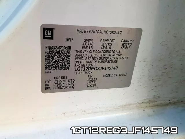 1GT12REG3JF145749 фото 2