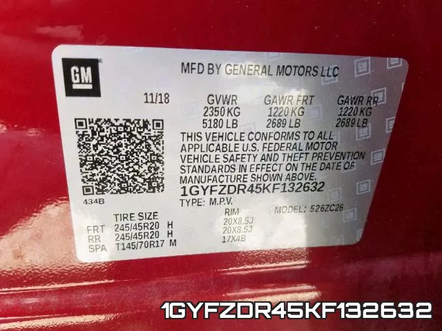 1GYFZDR45KF132632 фото 2