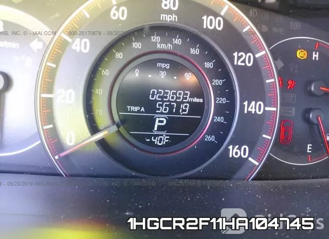 1HGCR2F11HA104745 фото 6