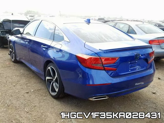 1HGCV1F35KA028431 фото 4
