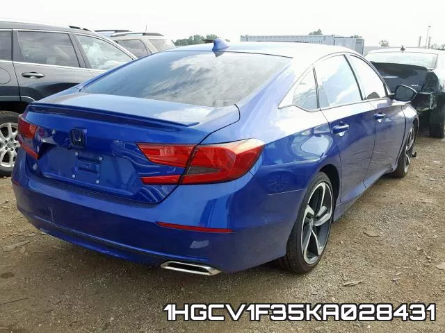 1HGCV1F35KA028431 фото 5