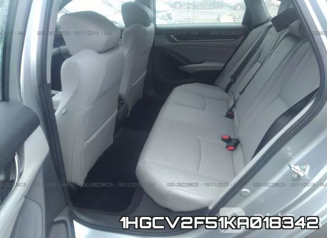 1HGCV2F51KA018342 фото 9