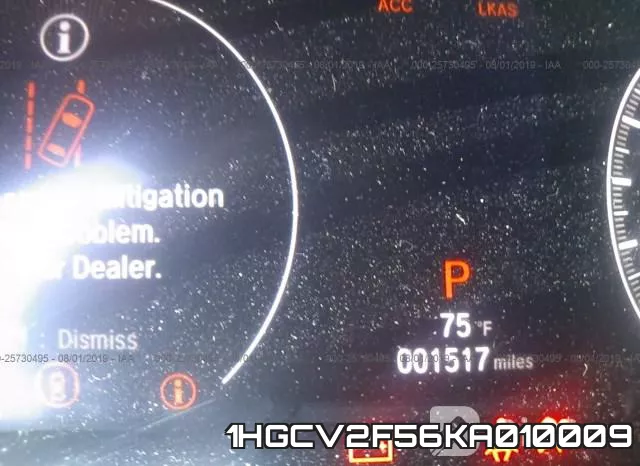 1HGCV2F56KA010009 фото 8