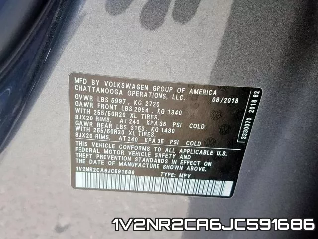 1V2NR2CA6JC591686 фото 2