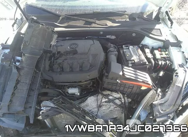 1VWBA7A34JC027366 фото 2