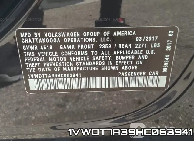 1VWDT7A39HC063941 фото 10