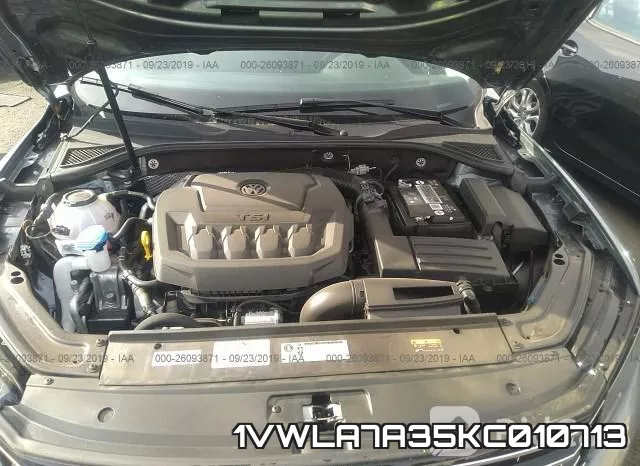 1VWLA7A35KC010713 фото 2