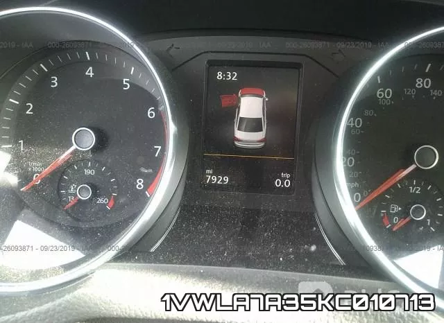 1VWLA7A35KC010713 фото 8