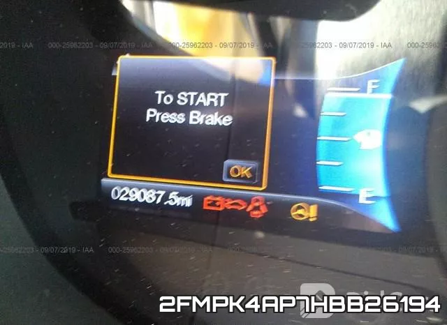 2FMPK4AP7HBB26194 фото 7