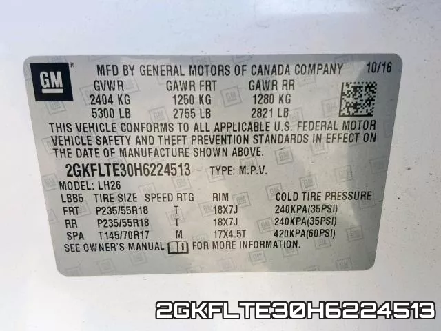 2GKFLTE30H6224513 фото 2