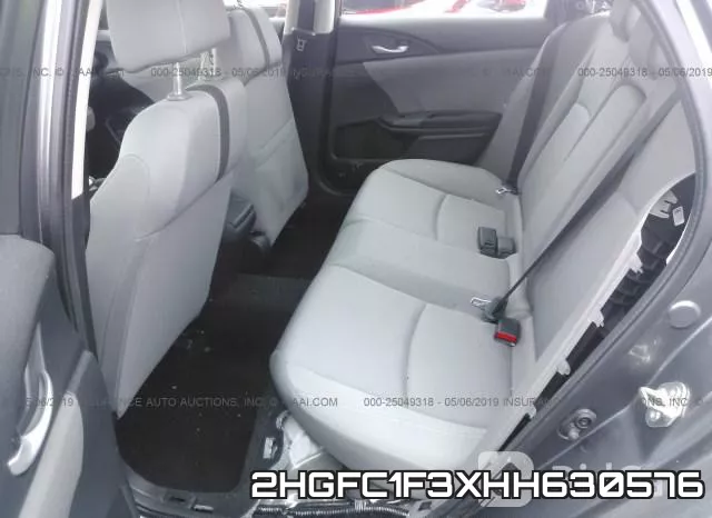 2HGFC1F3XHH630576 фото 8