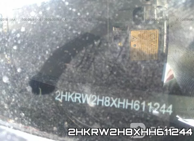 2HKRW2H8XHH611244 фото 10