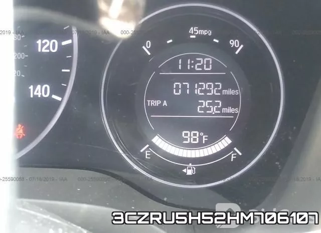 3CZRU5H52HM706107 фото 8