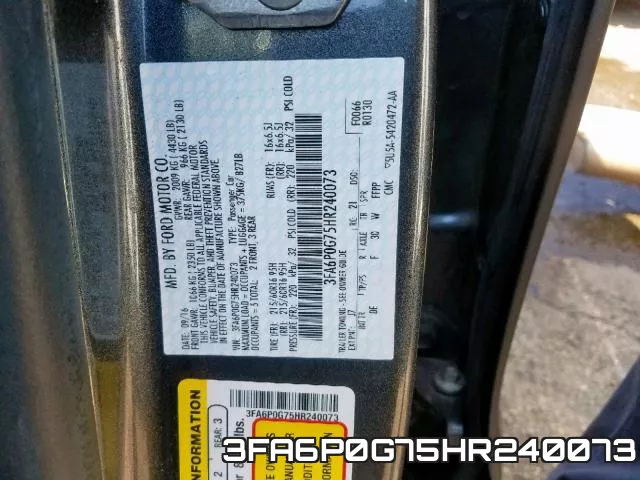 3FA6P0G75HR240073 фото 2
