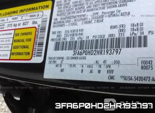 3FA6P0HD2HR193797 фото 10
