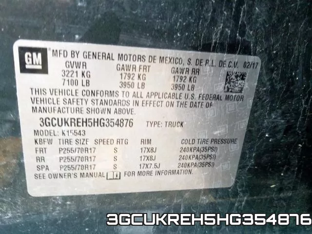 3GCUKREH5HG354876 фото 2