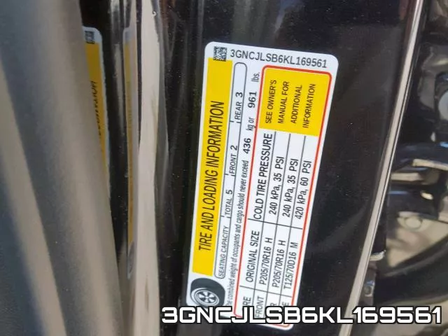 3GNCJLSB6KL169561 фото 2