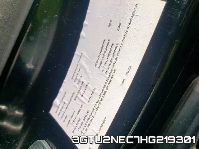 3GTU2NEC7HG219301 фото 2
