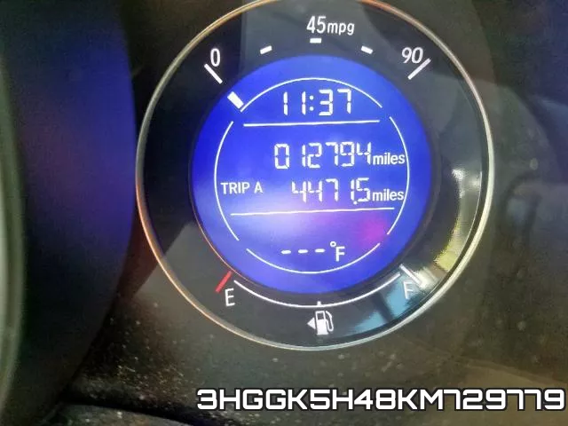 3HGGK5H48KM729779 фото 9
