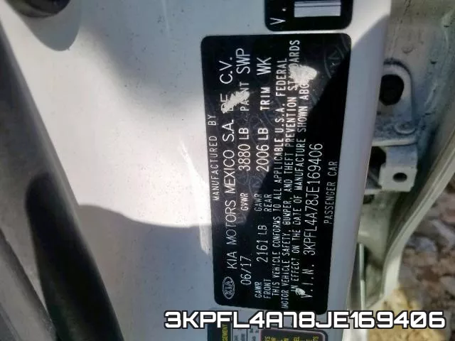 3KPFL4A78JE169406 фото 2