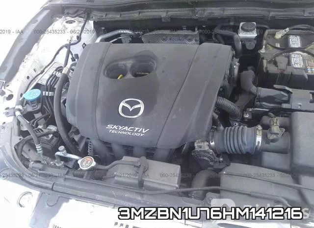 3MZBN1U76HM141216 фото 2