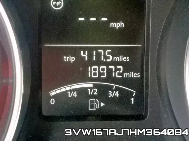 3VW167AJ7HM364084 фото 9