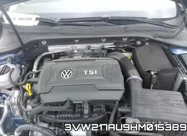 3VW217AU9HM015389 фото 2