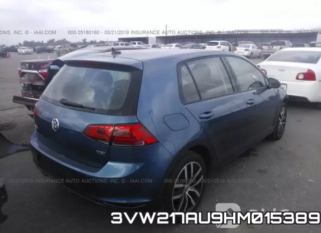 3VW217AU9HM015389 фото 5