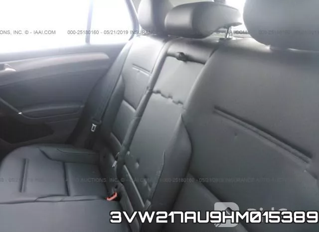3VW217AU9HM015389 фото 8