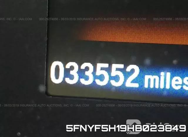 5FNYF5H19HB023849 фото 8