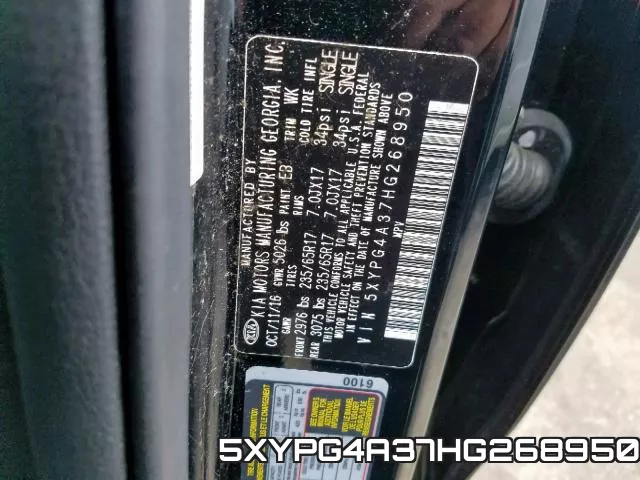 5XYPG4A37HG268950 фото 2