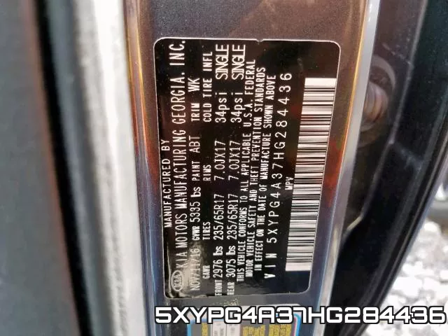 5XYPG4A37HG284436 фото 2