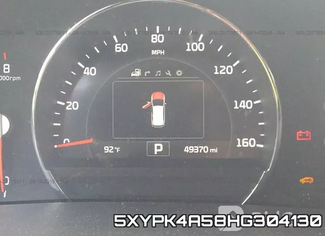 5XYPK4A58HG304130 фото 8