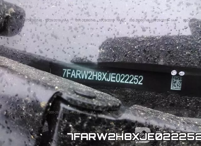 7FARW2H8XJE022252 фото 10