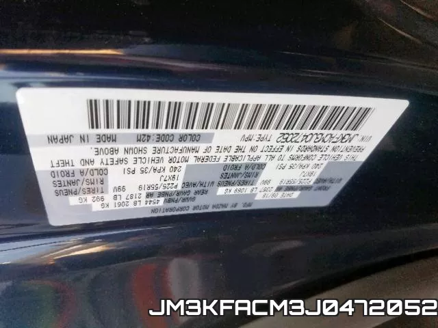 JM3KFACM3J0472052 фото 2