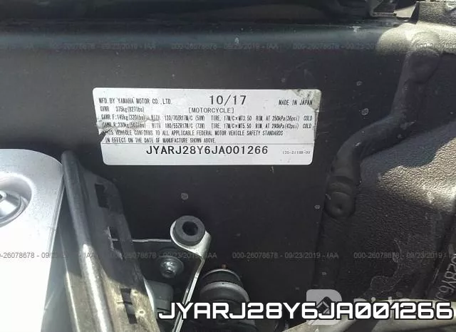JYARJ28Y6JA001266 фото 2