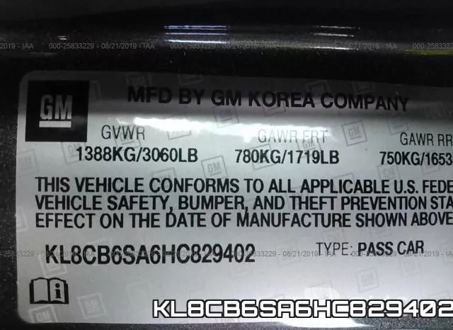 KL8CB6SA6HC829402 фото 10