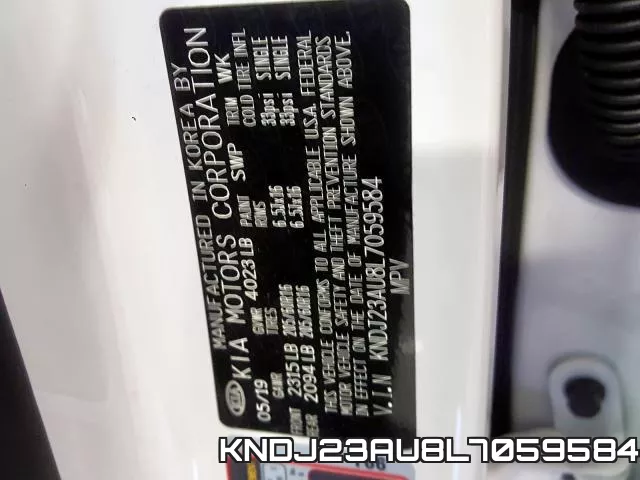 KNDJ23AU8L7059584 фото 2