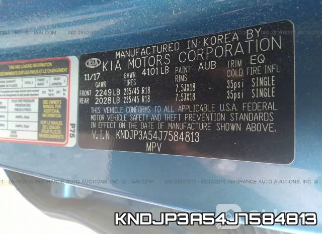 KNDJP3A54J7584813 фото 10