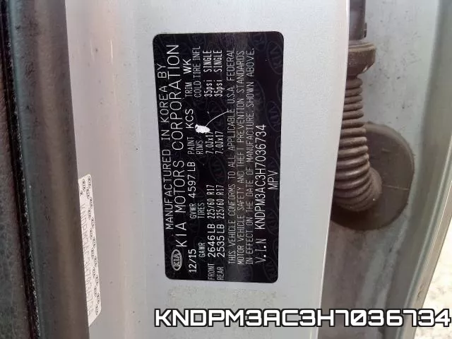 KNDPM3AC3H7036734 фото 2