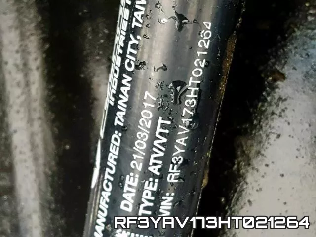 RF3YAV173HT021264 фото 2