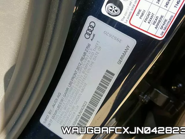 WAUG8AFCXJN042823 фото 2