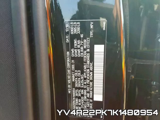 YV4A22PK7K1480954 фото 2