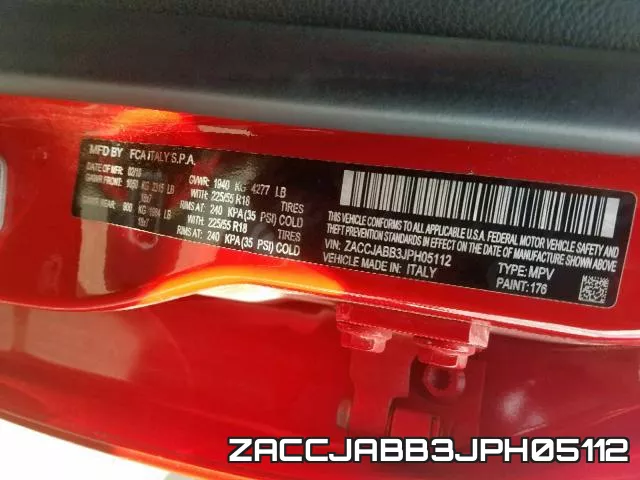 ZACCJABB3JPH05112 фото 2