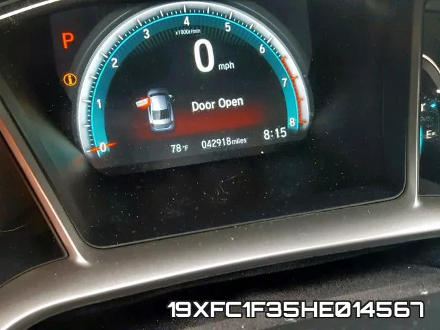 19XFC1F35HE014567 фото 9
