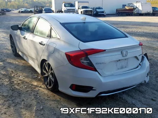 19XFC1F92KE000170 фото 4