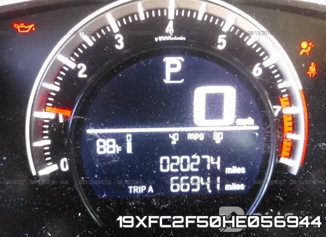 19XFC2F50HE056944 фото 8